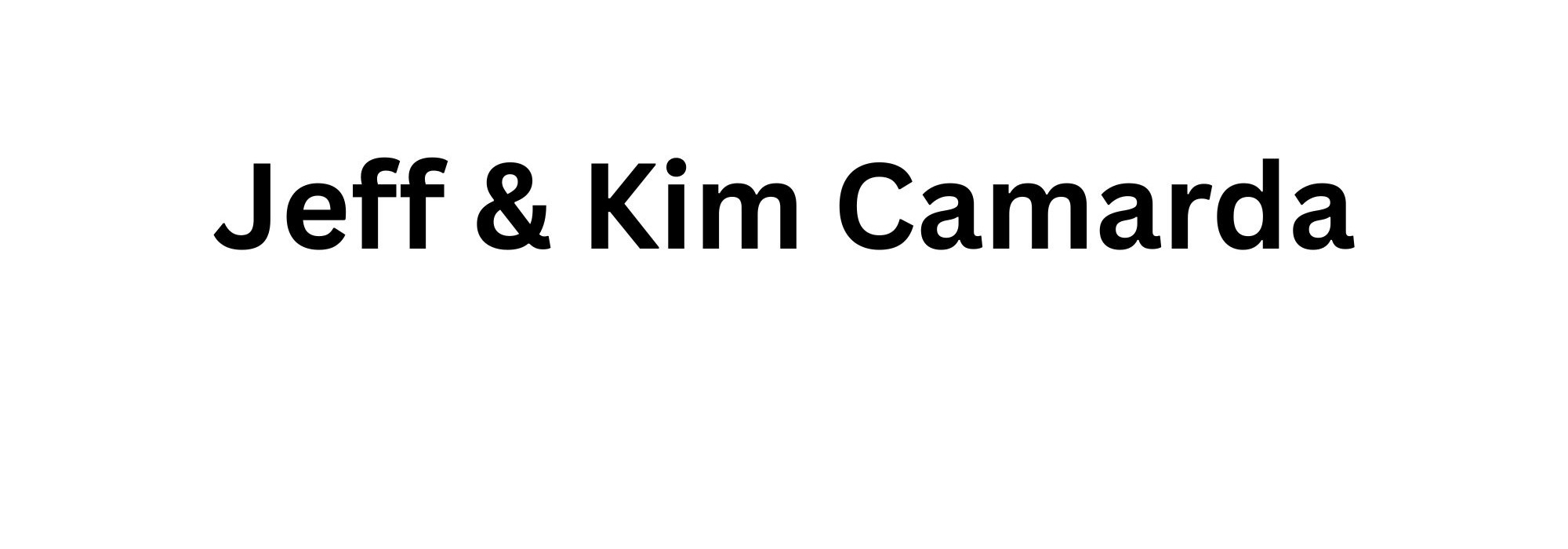 Camarda Wealth Advisory Group &ndash; Jeff & Kim Camarda
