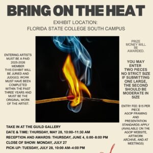 Bring on the Heat Exhibit entry May