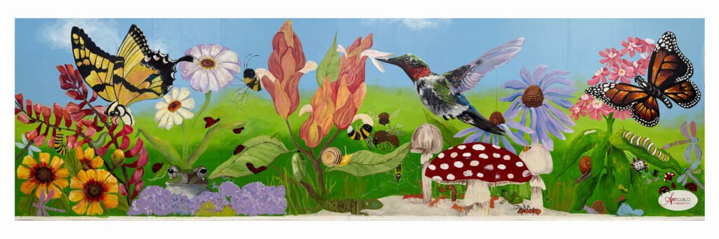 Earth Day Mural; Designed by Kathy Plante